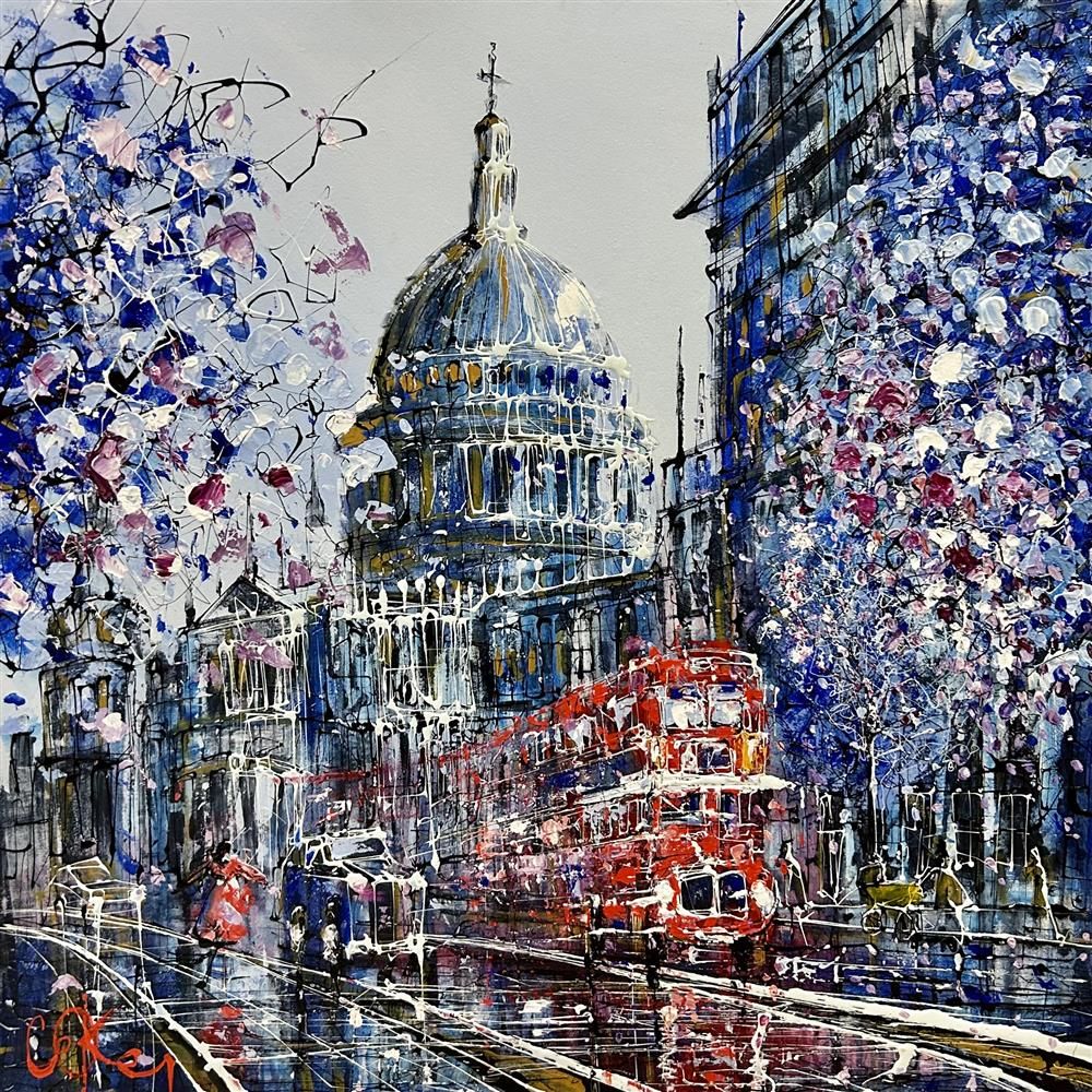 Nigel Cooke - 'St Pauls In Full Bloom' - Original Artwork for sale