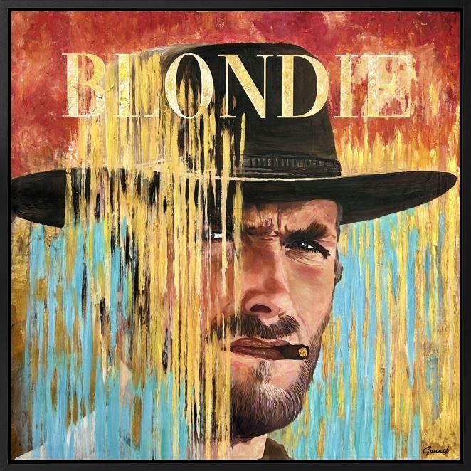 Sannib - 'The Man With No Name' - Framed Original Art