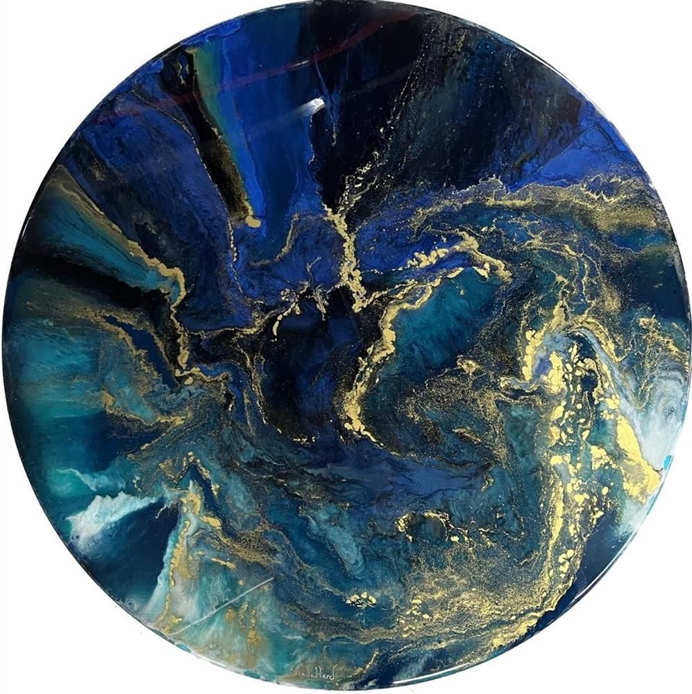 Brenda Herd - 'Lunar Whispers' - Framed Original Artwork