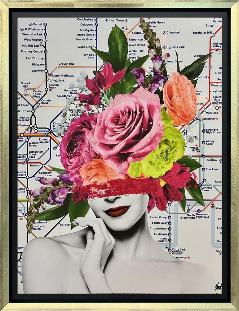 Chuck - 'London Commute' - Framed Original Art