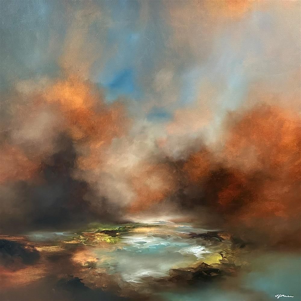 Alison Johnson - 'Golden Hour' - Framed Original Artwork