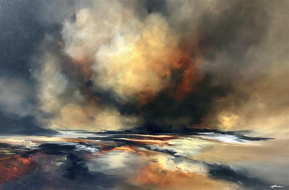 Alison Johnson - 'Shadow And Light' - Framed Original Artwork