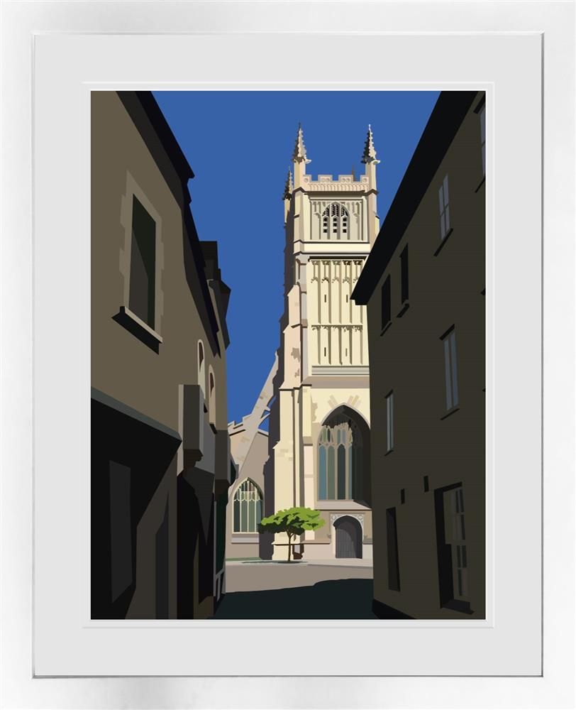 Oshe- 'The Bell Tower' - Framed Limited Edition