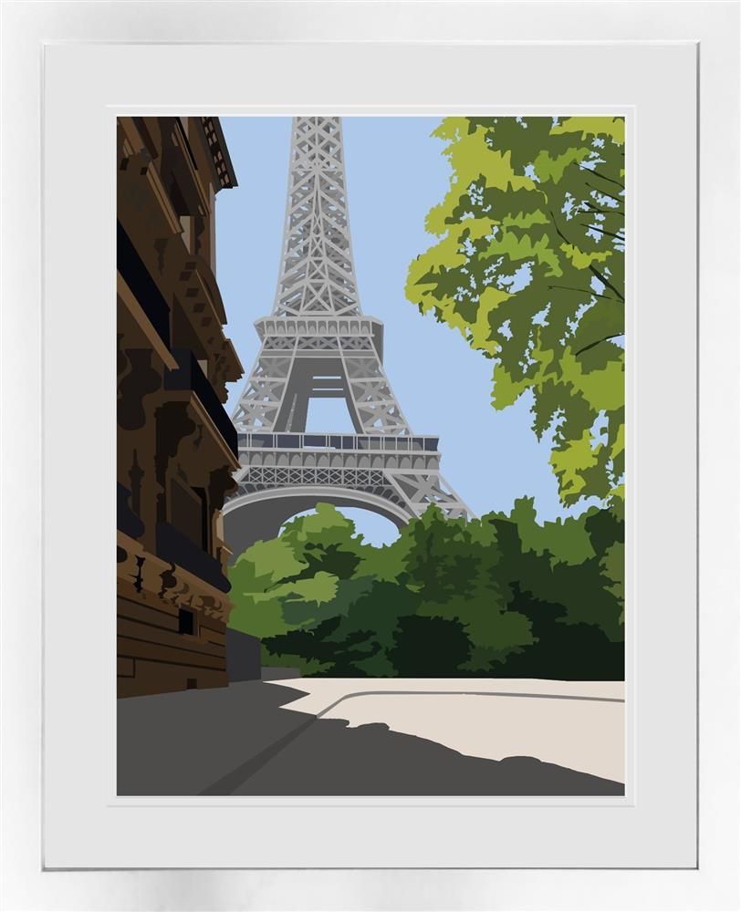 Oshe- 'Parisian Spring' - Framed Limited Edition