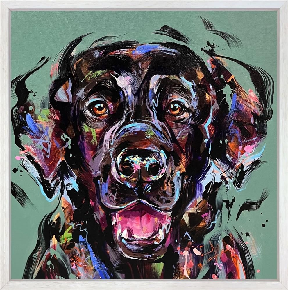 Anna Cher - 'Bruce' - Framed Original Artwork