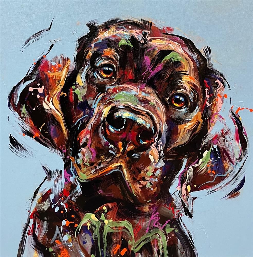 Anna Cher - 'Bob' - Framed Original Artwork