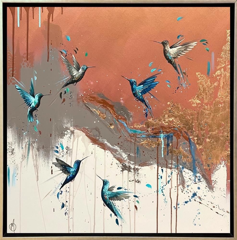 Mellisuga- 'The Bloom' - Framed Original Artwork