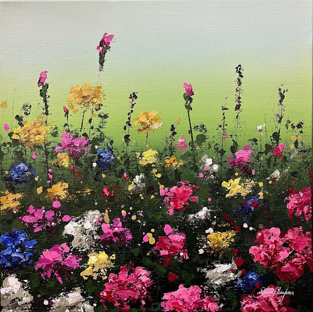 Daisy Clayton -  'Summer Memories' - Framed Original Artwork