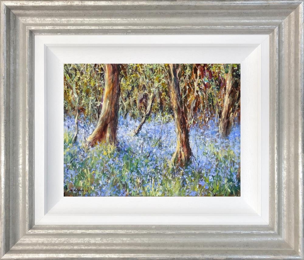 Mariusz Kaldowski - 'Bluebell Forest' - Framed Original Art