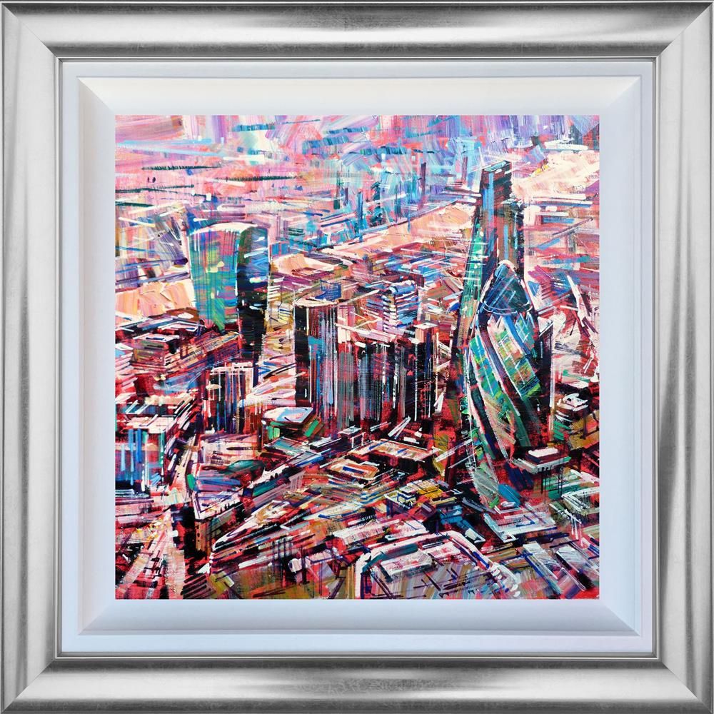 Colin Brown - 'London Arrival' - Framed Original Art