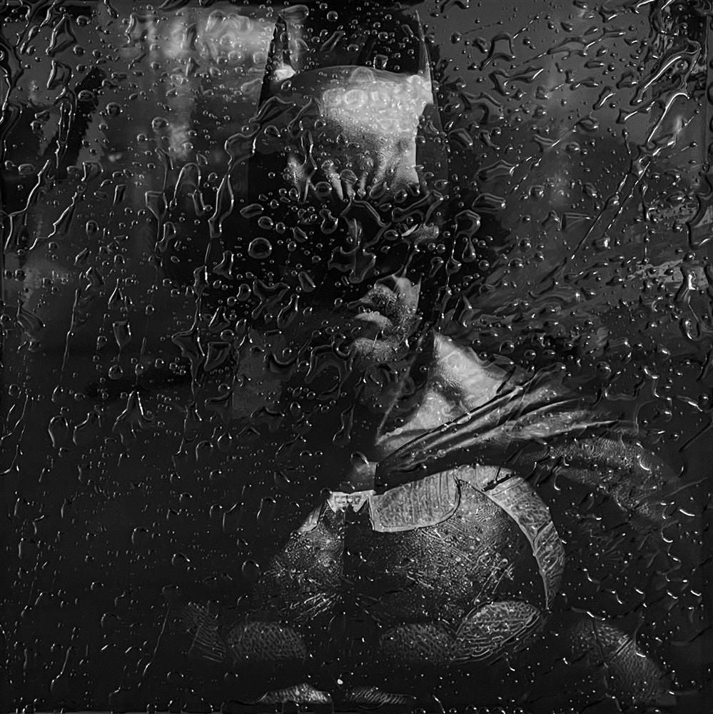 The Art Maverick - 'The Dark Knight' - Studio Edition - Deep Cast Liquid Glass