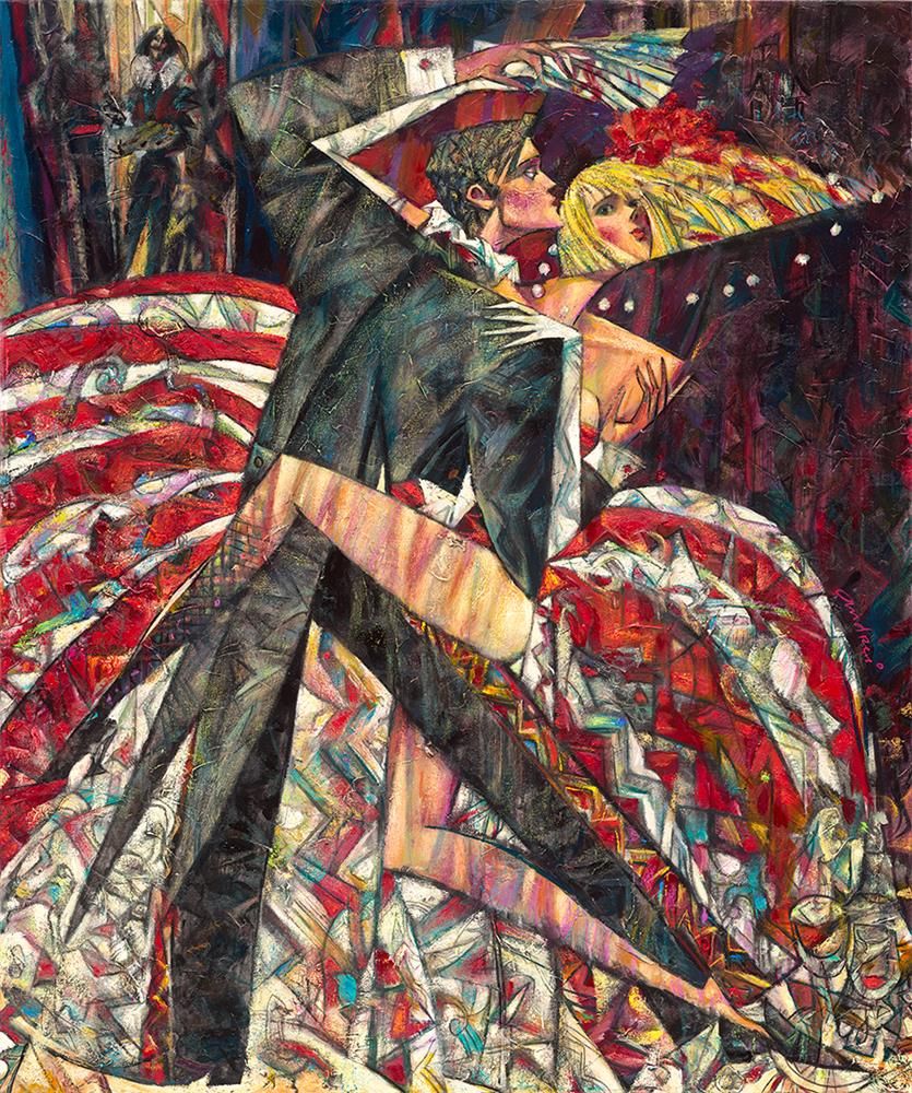 Andrei Protsouk - 'Tango Margaritta' - Framed Limited Edition Art