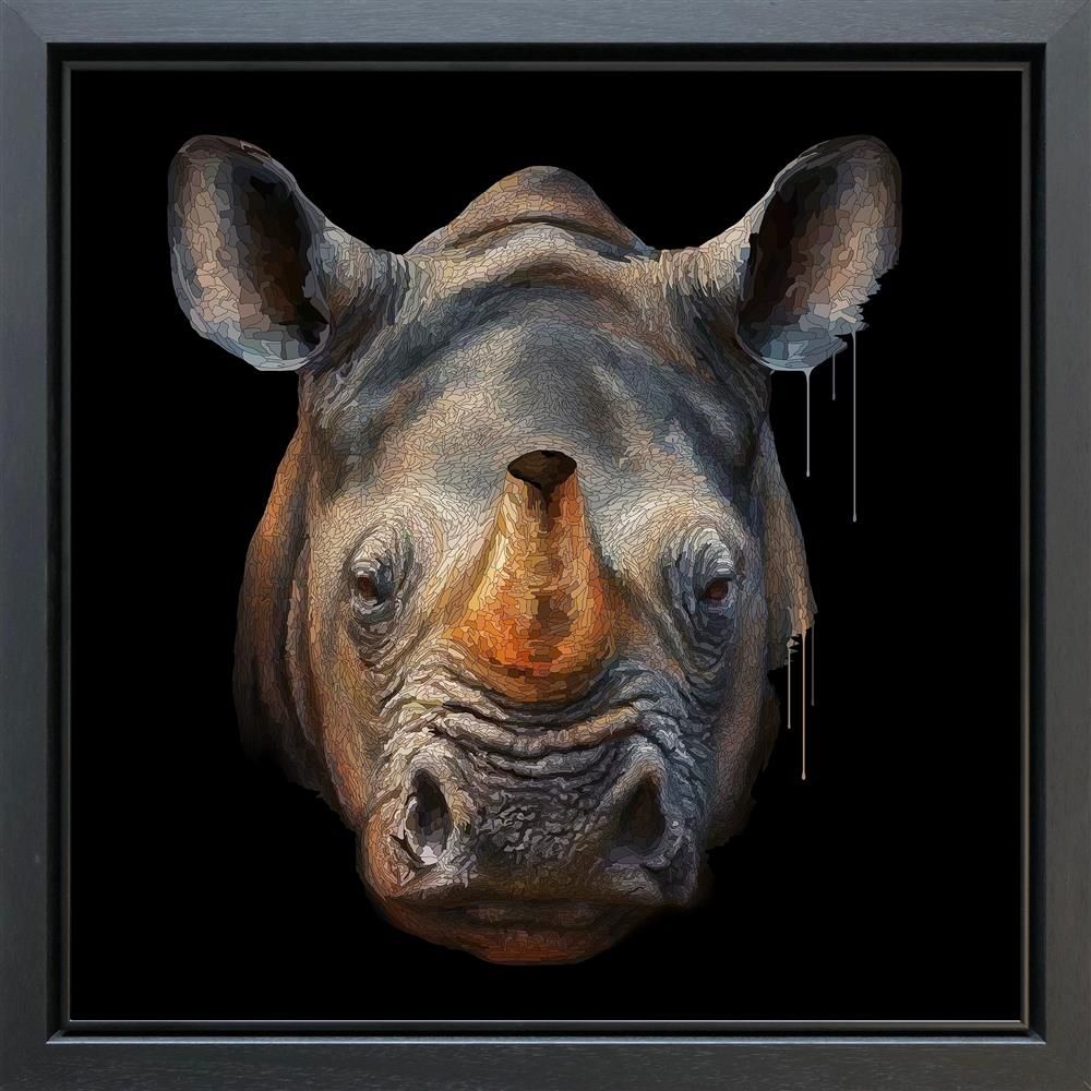 Van Hargen Art - 'Silence'- The Fractured Collection Framed Original Artwork