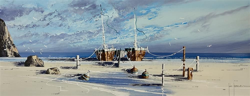 John Horsewell - 'Secrets Of The Sea' - Framed Original Artwork