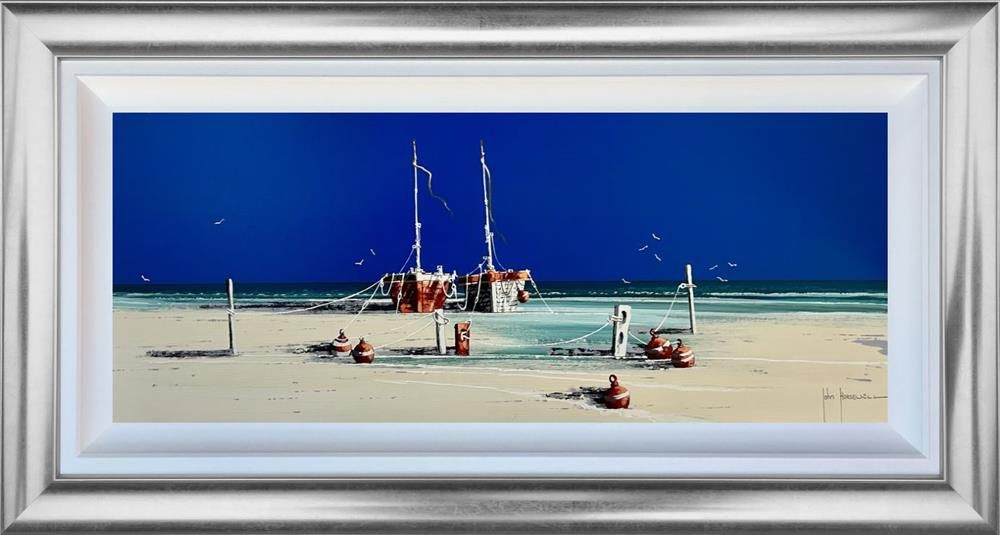 John Horsewell - 'Searching For The Tide' - Framed Original Artwork