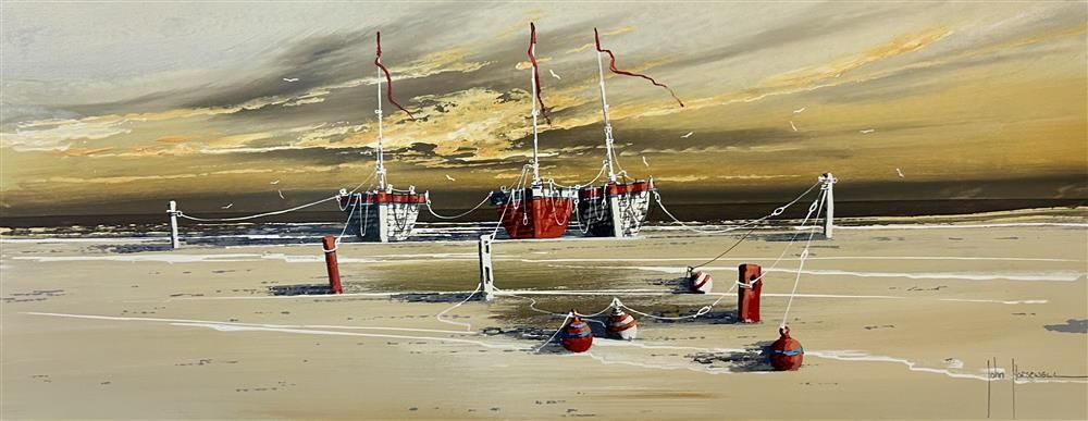 John Horsewell - 'Chained Together' - Framed Original Artwork