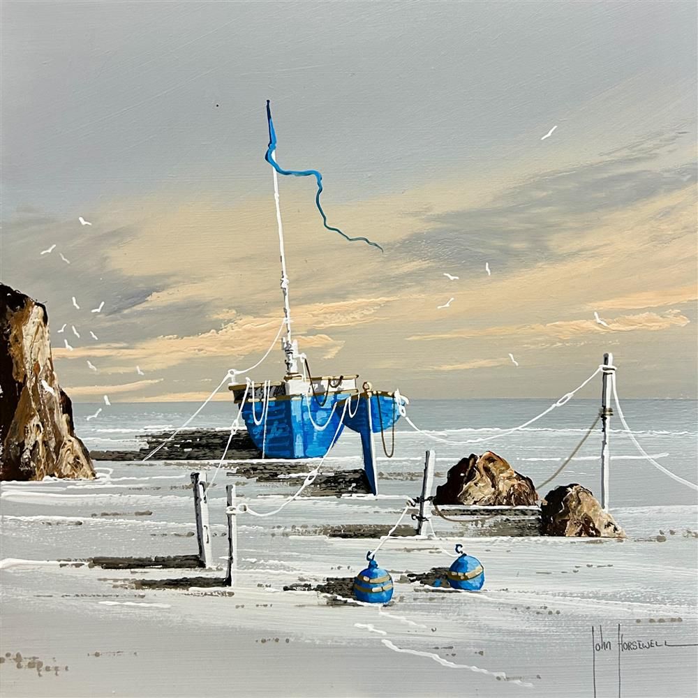 John Horsewell - 'Little & Large' - Framed Original Artwork