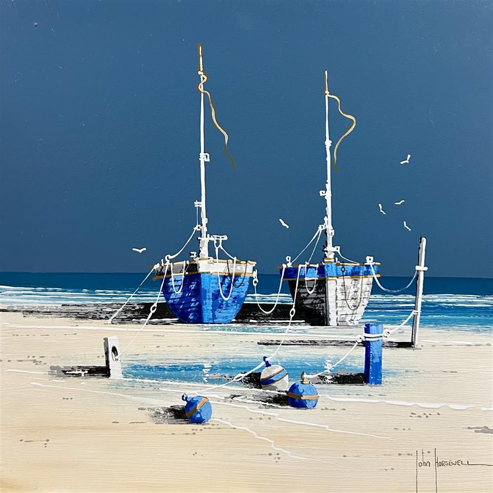 John Horsewell - 'Never Give Up' - Framed Original Artwork