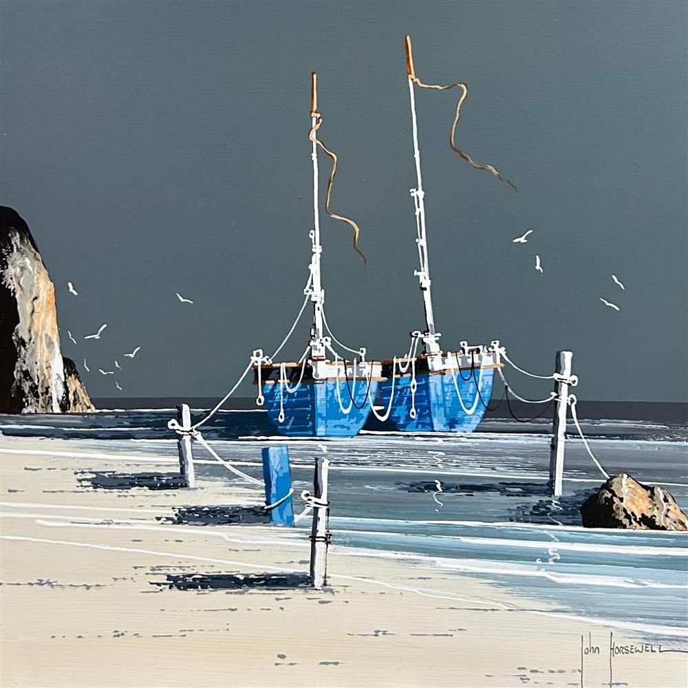 John Horsewell - 'Never A Dull Moment' - Framed Original Artwork