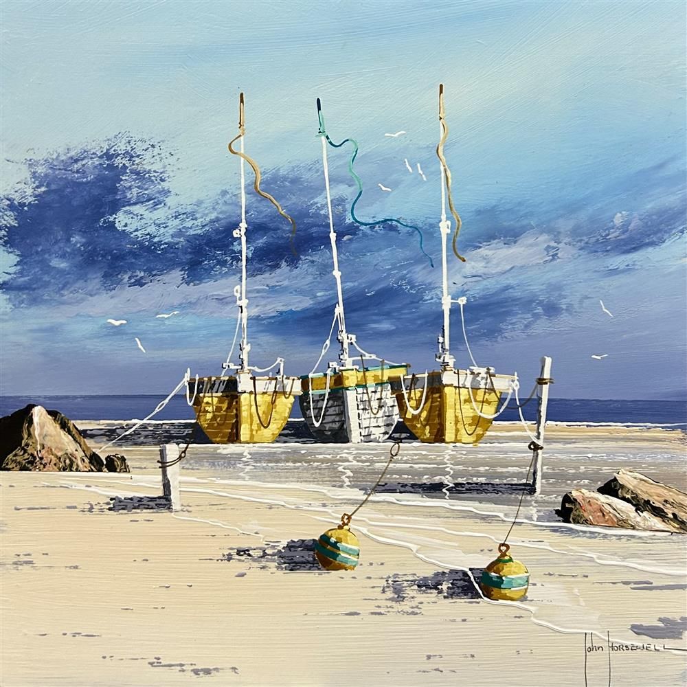 John Horsewell - 'Going Bananas' - Framed Original Artwork