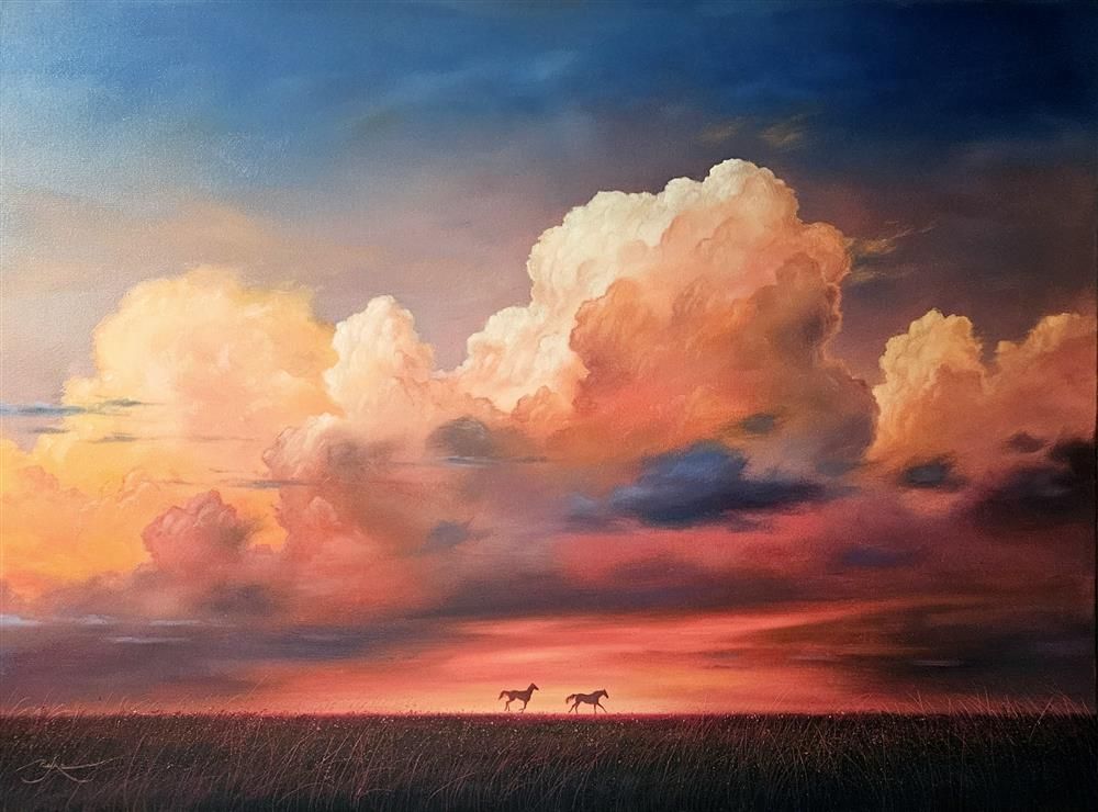 Ben Payne - 'On An Earthly Stage' - Framed Original Art
