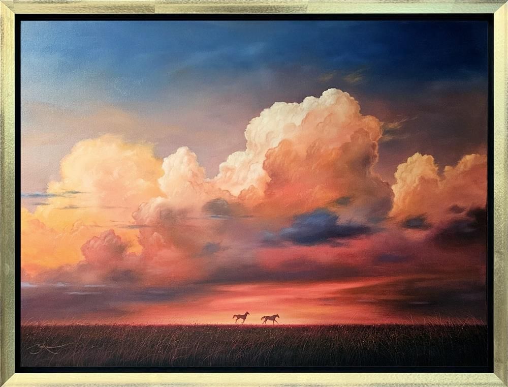 Ben Payne - 'On An Earthly Stage' - Framed Original Art