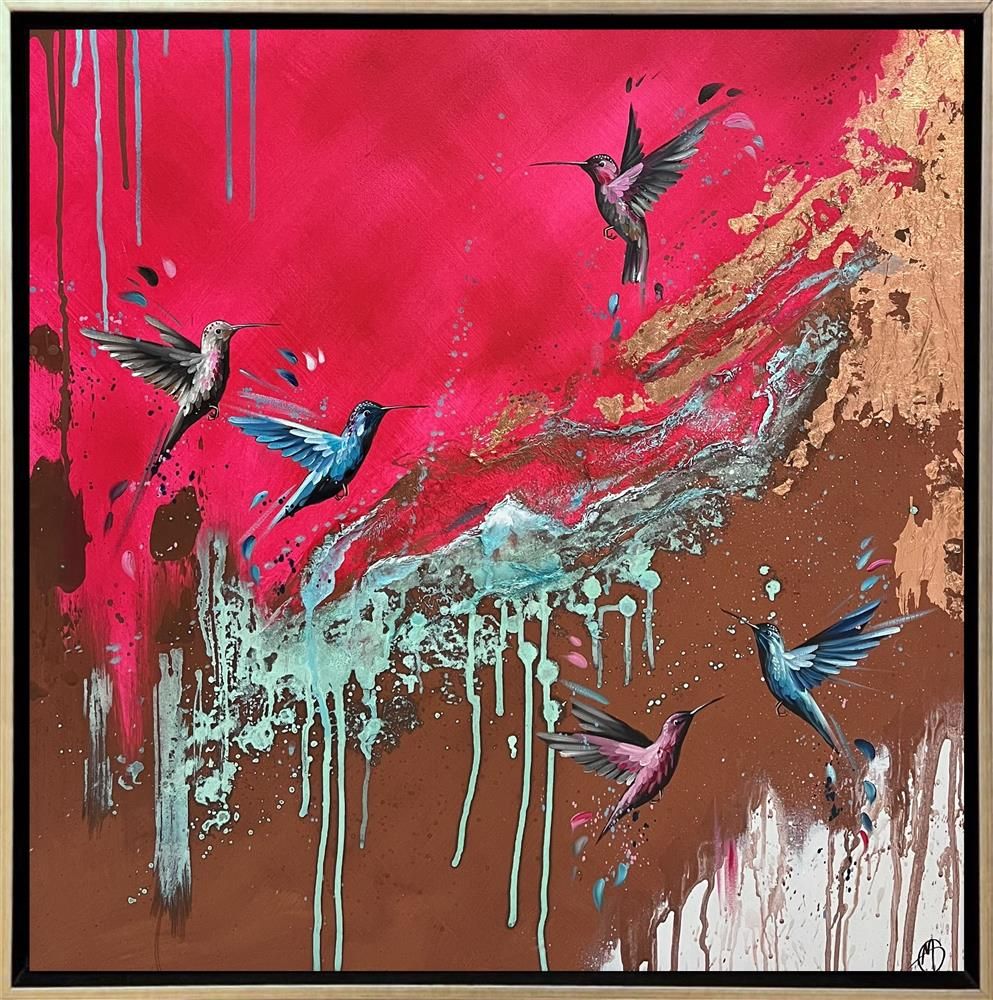 Mellisuga- 'Tiny Dancers' - Framed Original Artwork