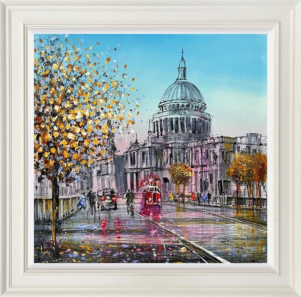 Nigel Cooke - 'St Paul's Hue'  - Framed Original Artwork