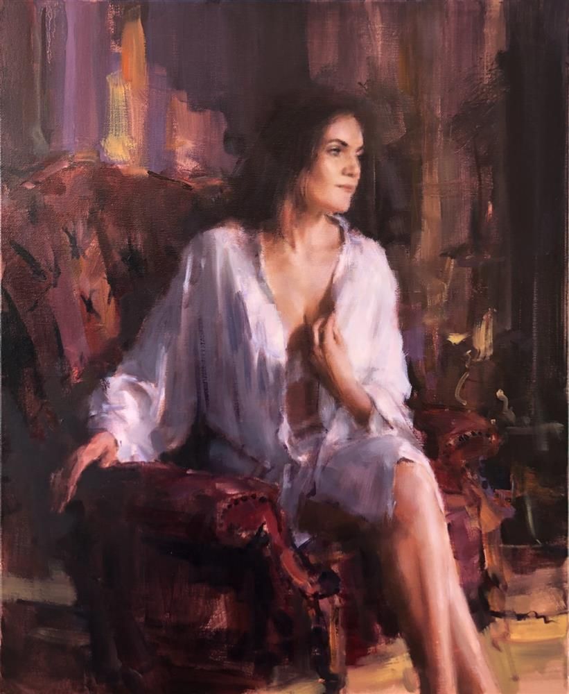 Tony Hinchliffe - 'Admiration' - Framed Original Art