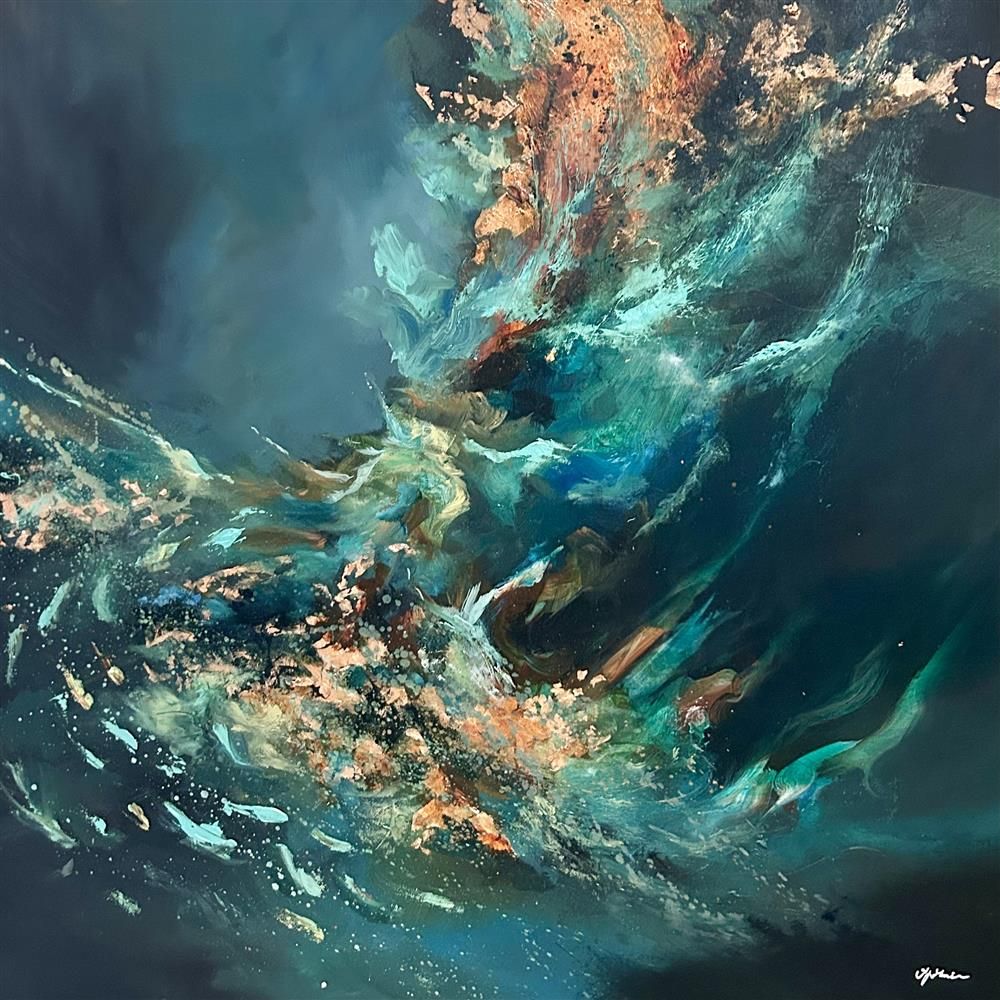 Alison Johnson - 'Amongst The Reeds' - Framed Original Artwork