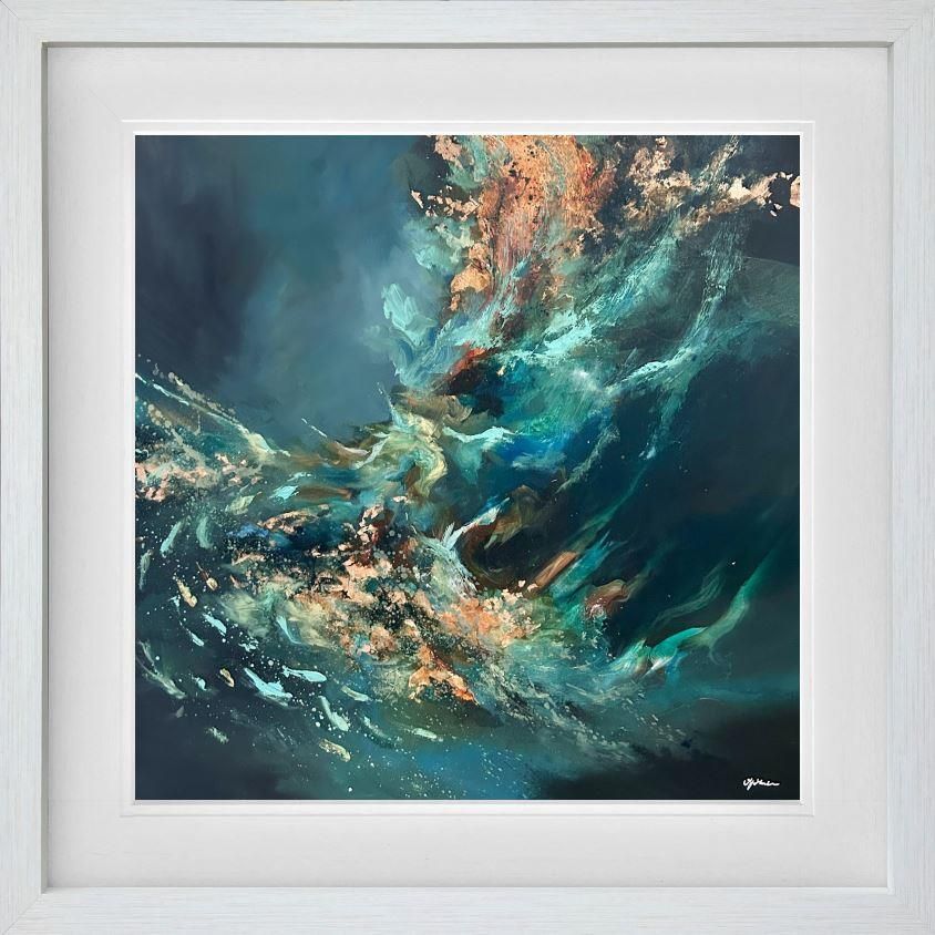 Alison Johnson - 'Amongst The Reeds' - Framed Original Artwork