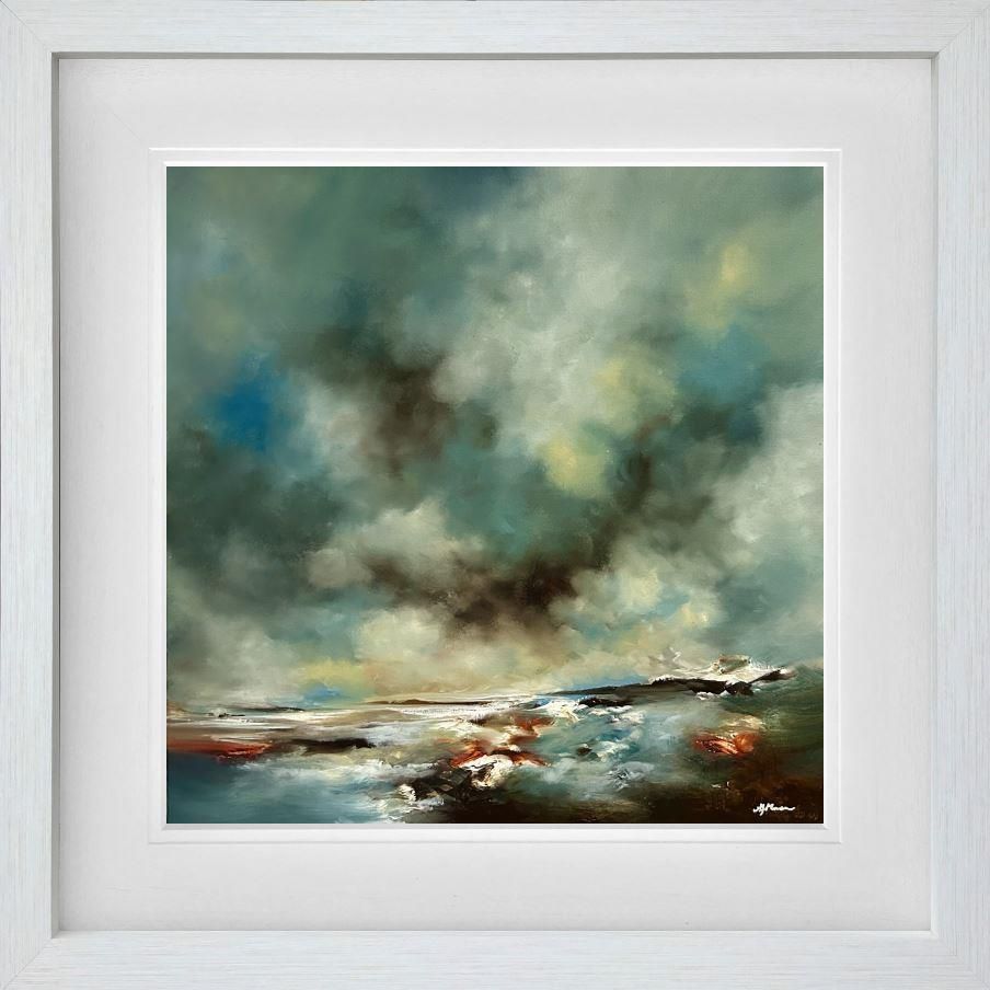Alison Johnson - 'Rhythmic Bliss' - Framed Original Artwork