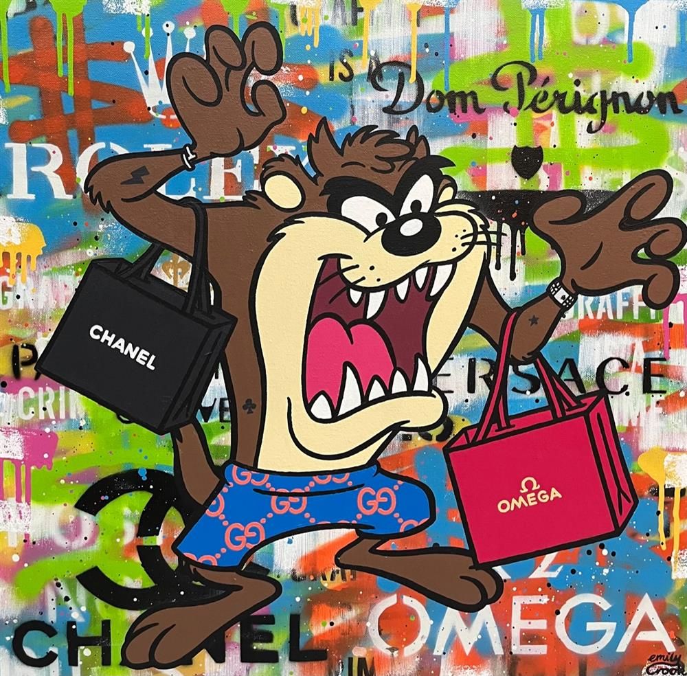 Emily Crook - 'Designer Raw' - Framed Original Art