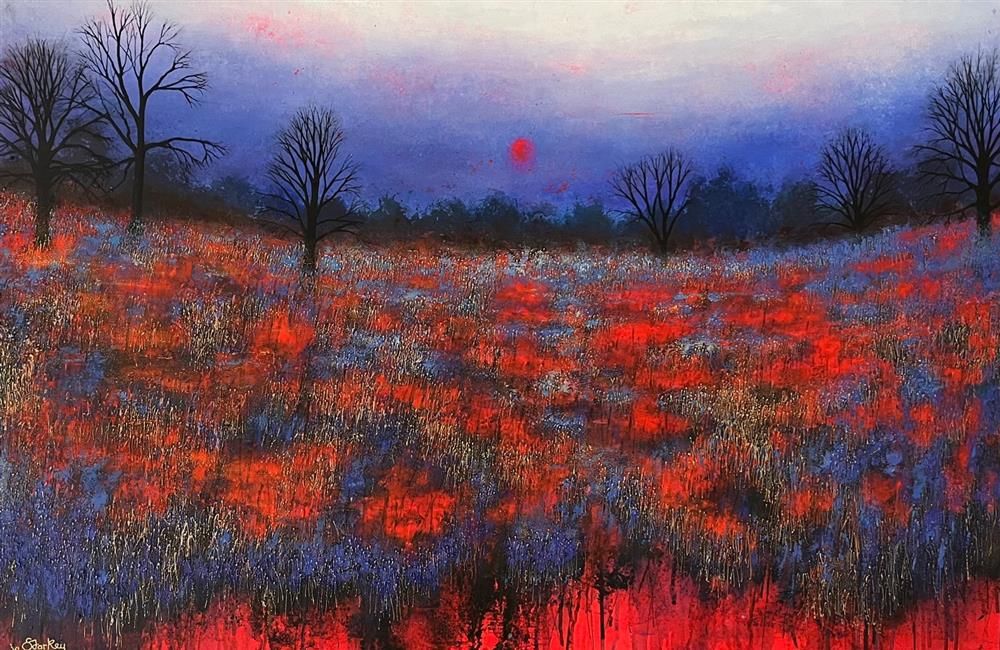 Jo Starkey- 'Under The Blood Moon' - Framed Original Artwork