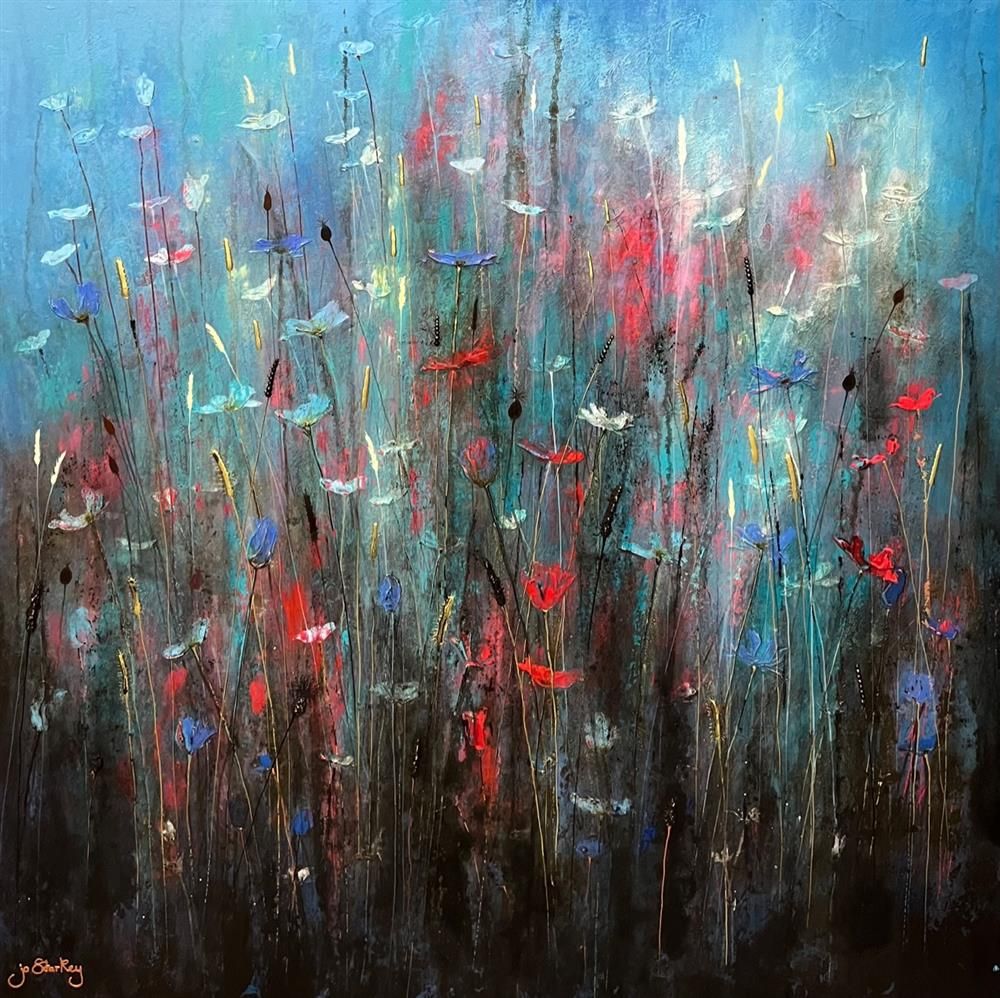 Jo Starkey- 'The Last Shimmer' - Framed Original Artwork