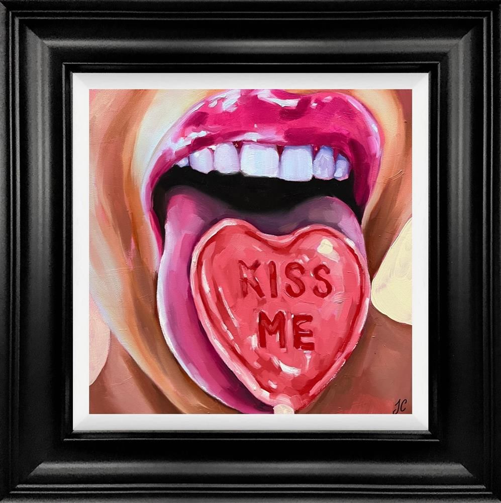Joss Clapson - 'Kiss Me' - Framed Original Art