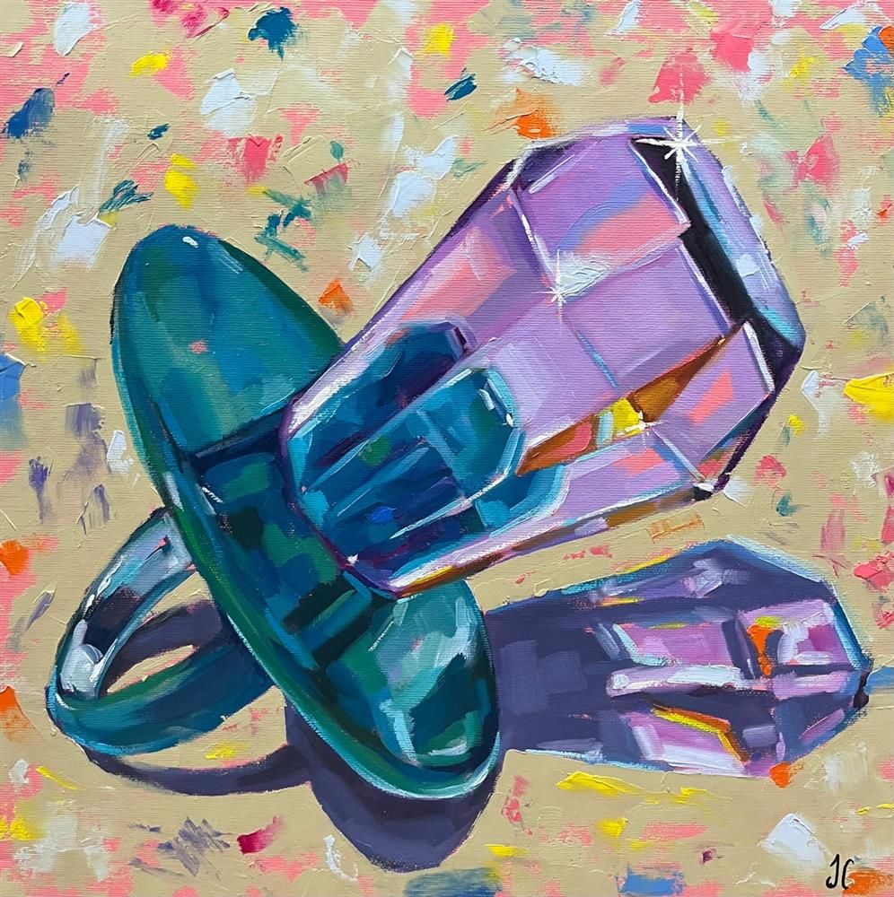 Joss Clapson - 'Diamond Dummy' - Framed Original Art