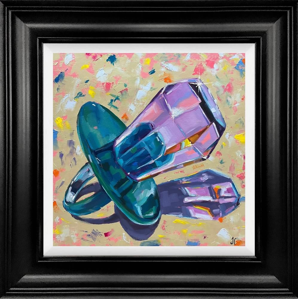 Joss Clapson - 'Diamond Dummy' - Framed Original Art
