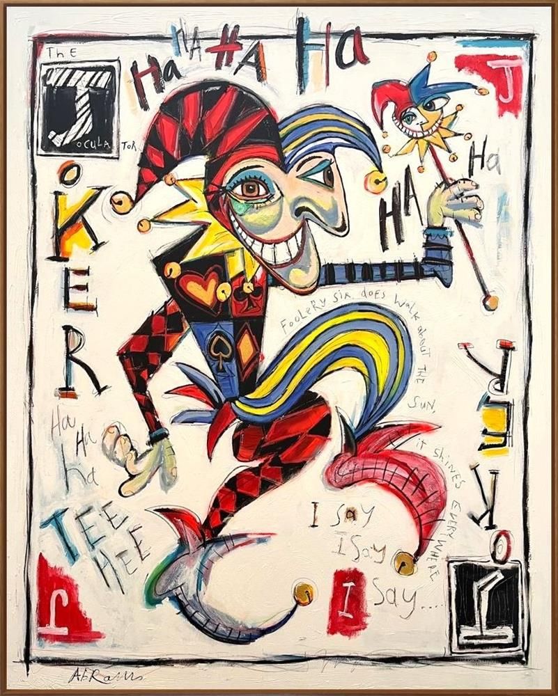 Michael Abrams - 'Joker' - Large Scale Original Art