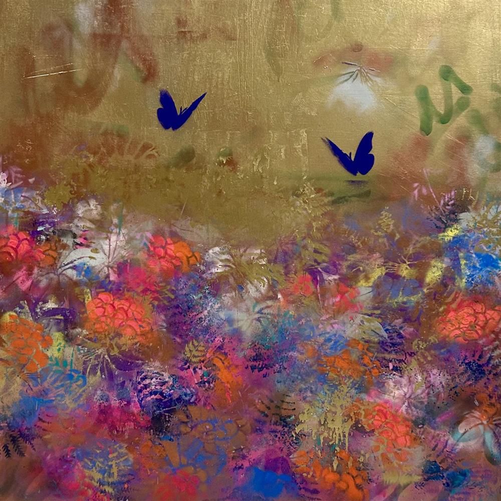 Alexander Rhys- 'Butterfly Heartbeat' - Framed Original Artwork
