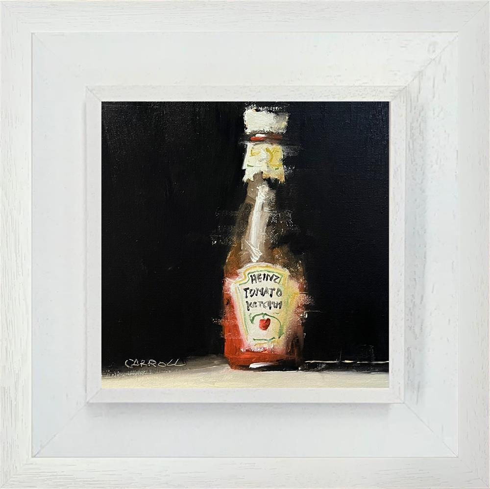 Neil Carroll -  'Bottle Of Ketchup' - Framed Original Painting