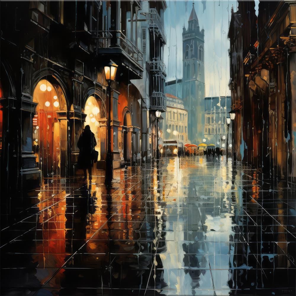 Leander - 'City Metallic Glow' - Studio Limited Edition