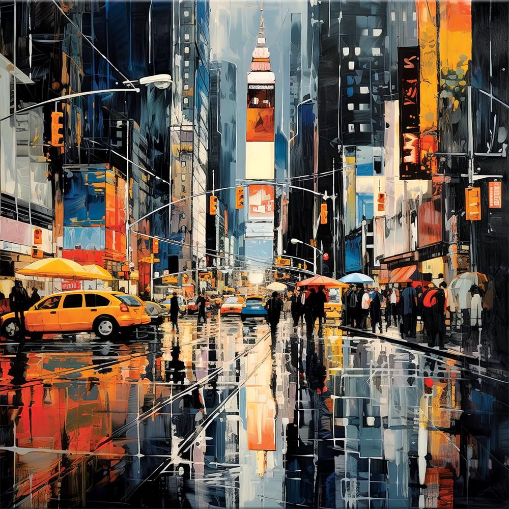 Leander - 'Urban Rainfall' - Studio Limited Edition