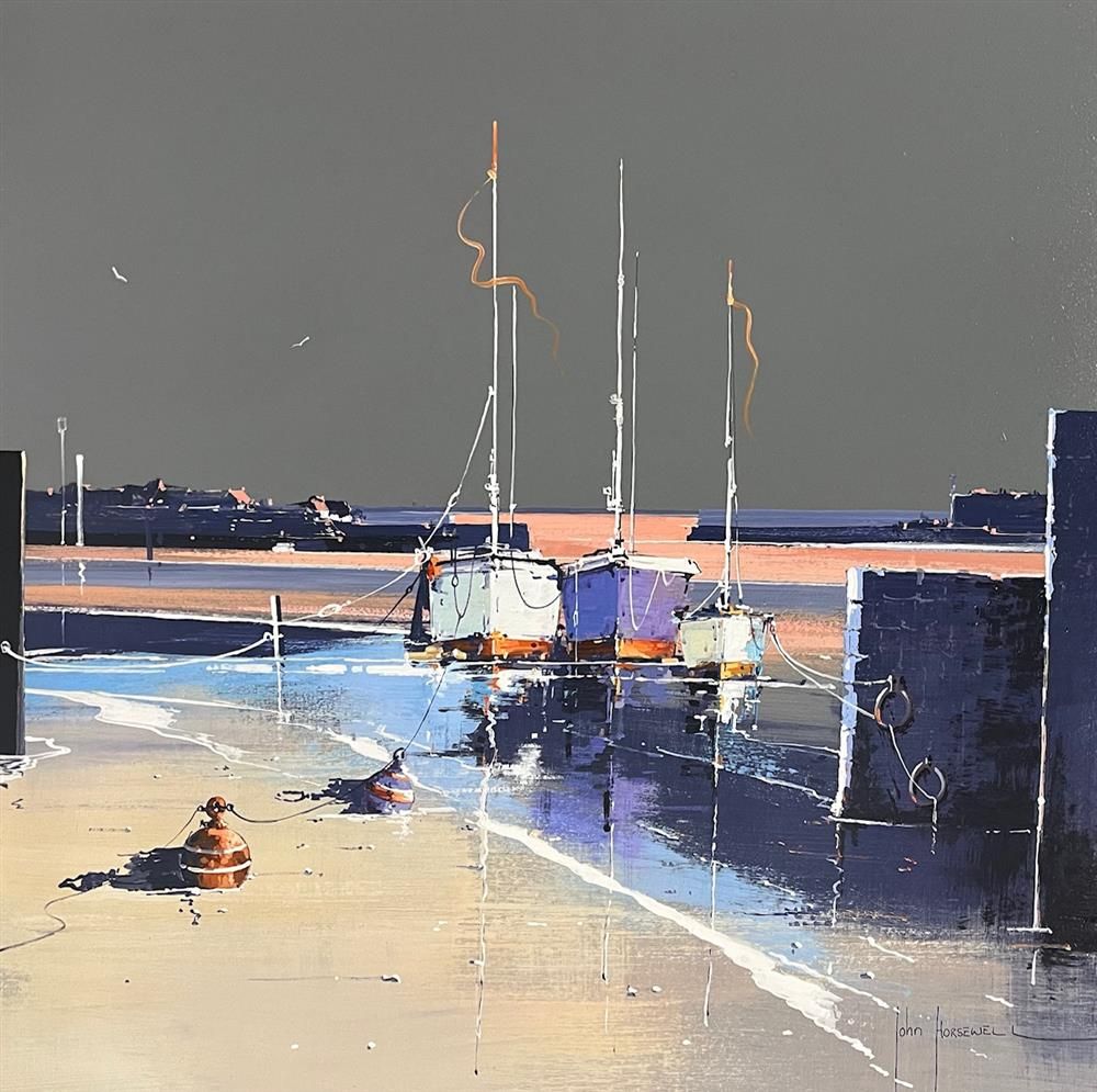 John Horsewell - 'Tranquil Waters' - Framed Original Artwork