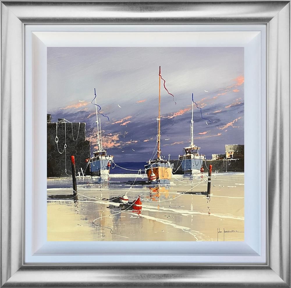 John Horsewell - 'Harbour Harmony' - Framed Original Artwork