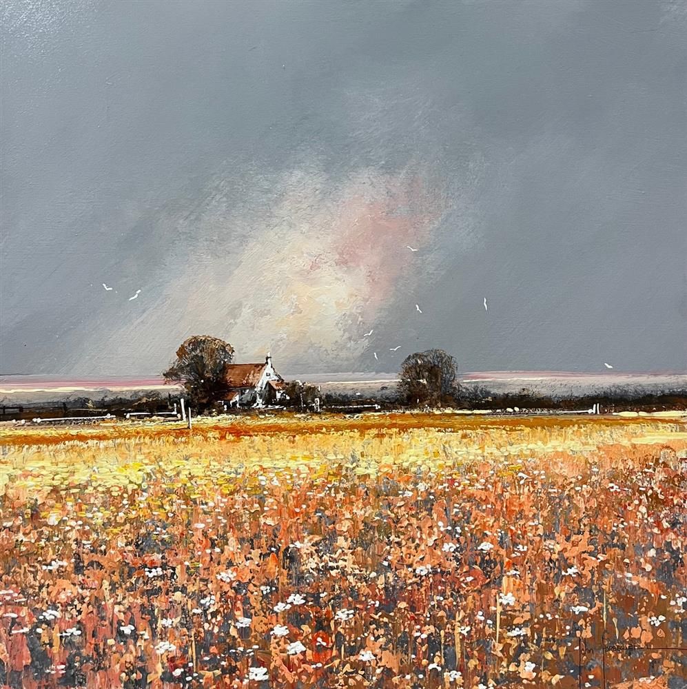 John Horsewell - 'Golden Haze' - Framed Original Artwork