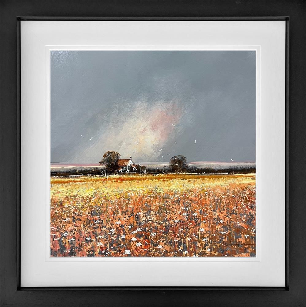 John Horsewell - 'Golden Haze' - Framed Original Artwork