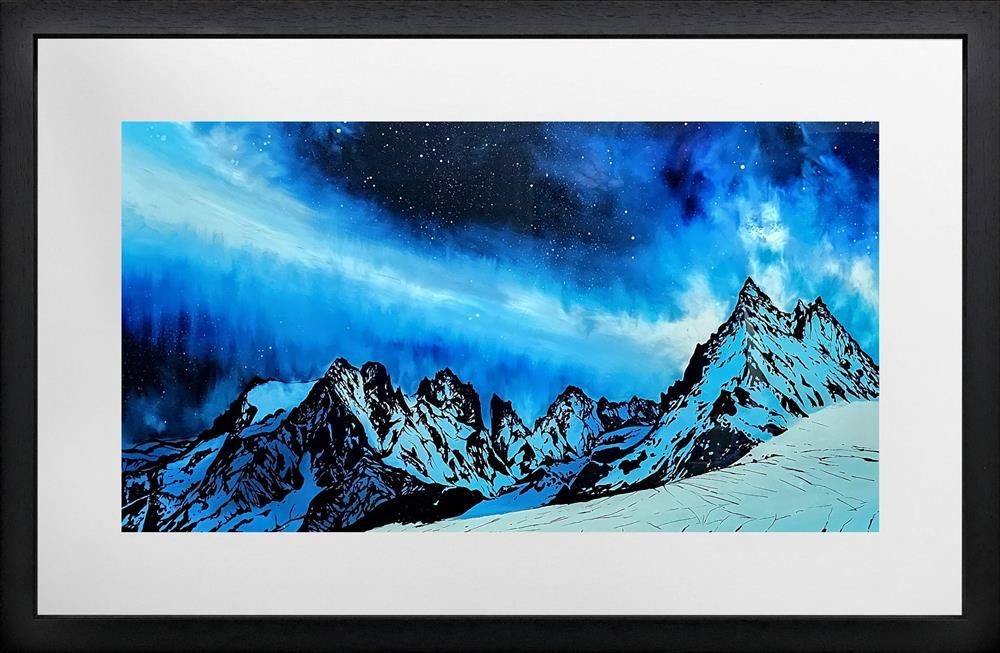 Richard King - 'Heart Of Glass' - Framed Original Art