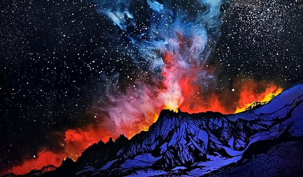 Richard King - 'Half The World Away' - Framed Original Art