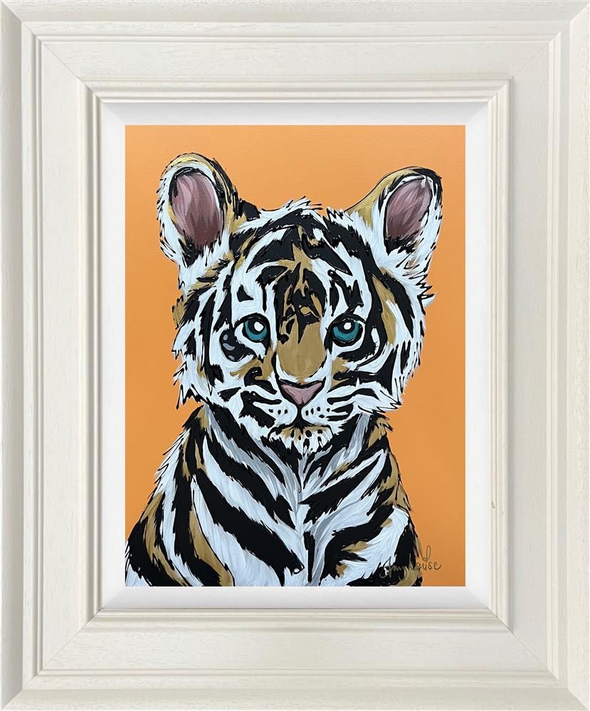 Amy Louise - 'Tiny Paws' - Framed Original Art